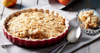 Almond Apple Crumble