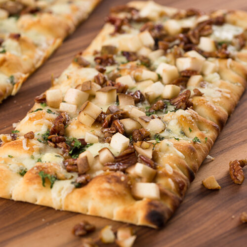 Pear & Gorgonzola Flatbread - Plain Chicken