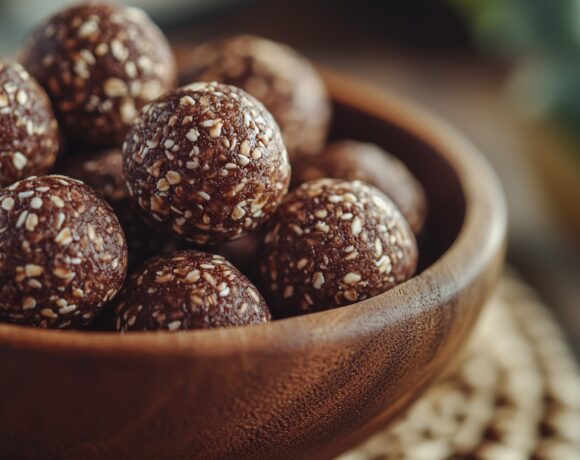 Cacao, Hemp, Pumpkin Seed energy balls